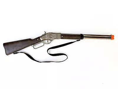 NEW Cowboy Lil Henry Silver 8-Shot Cap Gun Toy Lever Action Rifle 99/0 • $29.99