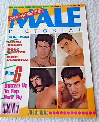 Male Pictorial Magazine January 1990 Playgirl Like Gay Interest~great Shape • $24.99