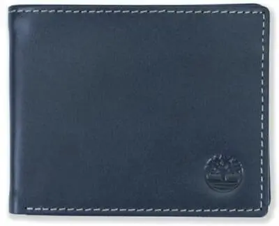 Timberland Men's Genuine Smooth Leather Cloudy Passcase Bifold Wallet • $19.99