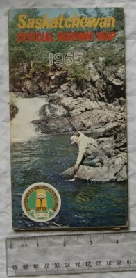£2.50 • Buy 1965 Saskatchewan Official Highway Map