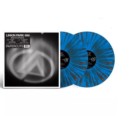 Linkin Park - PAPERCUTS Collection - Sky Blue & Tangerine Splatter Vinyl 2LP • £64.99