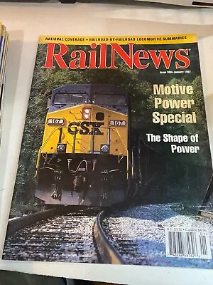 Pacific Rail News Magazine 1997 Full Year 12 Issues January - December • $30