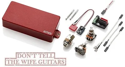 Emg 60-7h Red 7 String Active Solderless Humbucker Guitar Pickup • $115