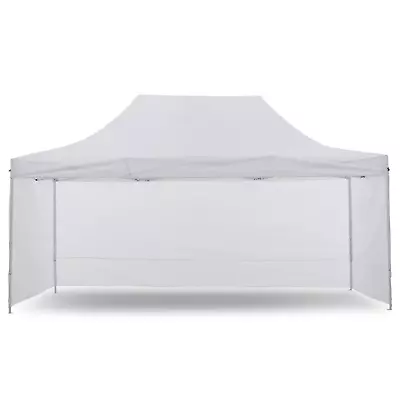 Wallaroo Gazebo Tent Marquee 3x4.5m PopUp Outdoor White • $318.36