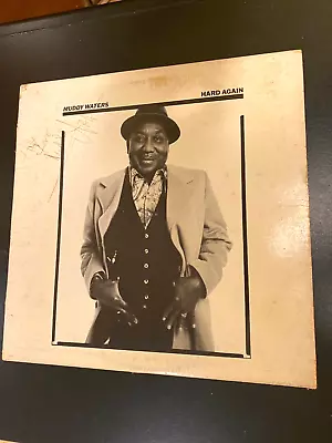 Muddy Waters  EXTREMELY RARE Signed Promotional Alblum Autograph Hard Again. • $250