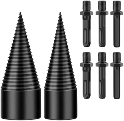 Vite Spaccalegna In Acciaio 42/32mm - Per Trapano, Legna Da Ardere E Campeggio - Foto 6