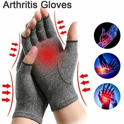 Guantes De Compresión  Para El Dolor De Artritis Y Túnel Carpiano S/M/L • $14.78