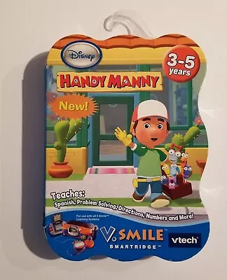 VTech Learning Game - Disney Handy Manny - Spanish And Math - 2009 - NEW • $7.39