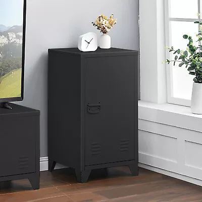 £65.95 • Buy Metal Home Office Filing Cabinet 2/3 Tier Garage Storage Cupboard Organizer Unit