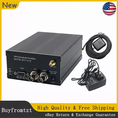 GPS Disciplined Oscillator GPSDO Colck 10M W/LCD Display 1PPS 10MHz USA • $196.36