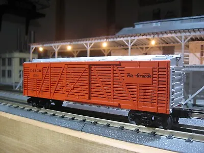 MTH Rail King 30-7110 Denver Rio Grande Stock Car # D&RGW 37713 • $28