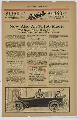 1917 Mitchell Motors Co. Ad: Mitchell Six Automobile - Racine Wisconsin • $17.76