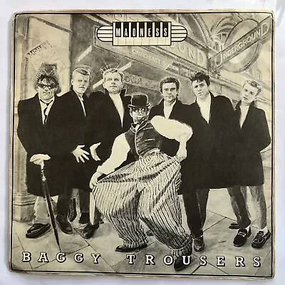 £5 • Buy Madness - Baggy Trousers  1980 7  Vinyl  Stiff Records ‎BUY 84