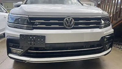 Bumper Tow Hook License Plate Mount Bracket For Volkswagen Tiguan 2018-2021 New • $29.95
