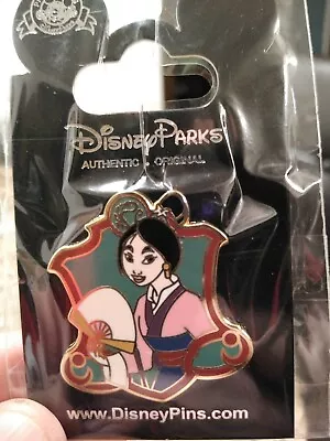 2012 Disney Princess Crest Mulan Pin With Packing • $7.99