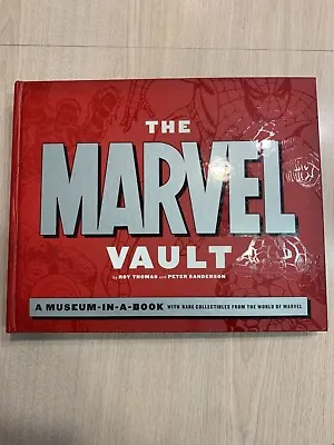 Marvel Vault Museum In A Book Hardcover With Rare Collectible Stan Lee Card Mmms • $50