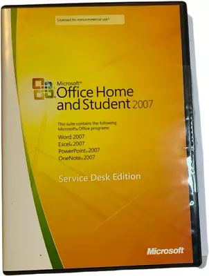 Genuine Microsoft Office Home And Student 2007 Word Excel PowerPoint Outlook • £29.99