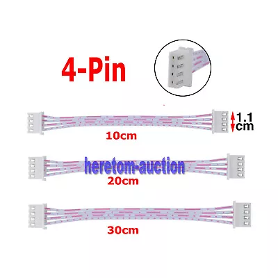 4-Pin 2.54mm Pitch Female To Female JST-XH Connector Cable Wires • $4.77