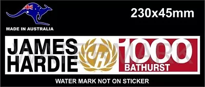 $5.99 • Buy Bathurst James Hardie 1000 Sticker Hsv Torana Vh Holden Ford Fpv