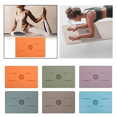 Yoga Mat Yoga Pad Anti Tear Yoga Blanket Anti Slip Pilates Mat Floor Protection • £13.69