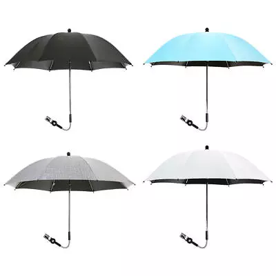 $27.35 • Buy Baby Stroller Umbrella Pram UV 50+ Sun Protection Parasol Canopy Cover