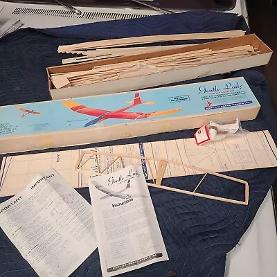 Vintage Carl Goldberg Gentle Lady 2-Meter Sailplane Model Kit READ • $109.99