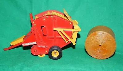 BRITAINS  FARMHAND VERMEER ROUND BALER 1981 With BALE • $22.73