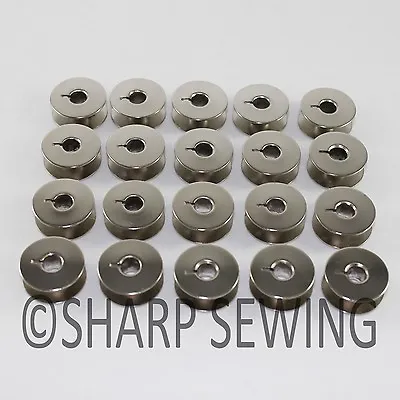 20 Singer 20U Sewing Machine Industrial Bobbins Consew # 55623S • $9.45