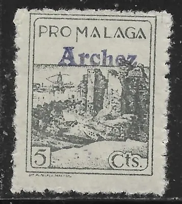 Malaga   Archez      Sofima 55     Mint Never Hinged      Spanish Civil War • $10