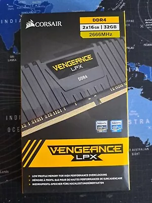 Corsair Vengeance Lpx 32GB 2666MHz • £50