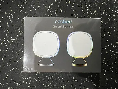$68.48 • Buy Ecobee SmartSensor Room Temperature Sensors - White, Pack Of 2 (EB-RSHM2PK-01)