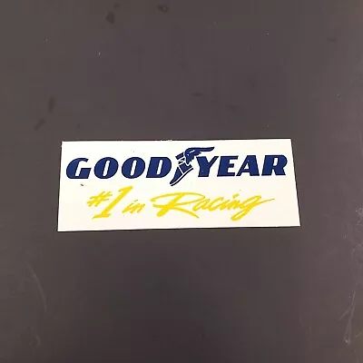 Vintage Goodyear Tires Racing 4.5 X 2 Inch Decal-Mint • $3.95