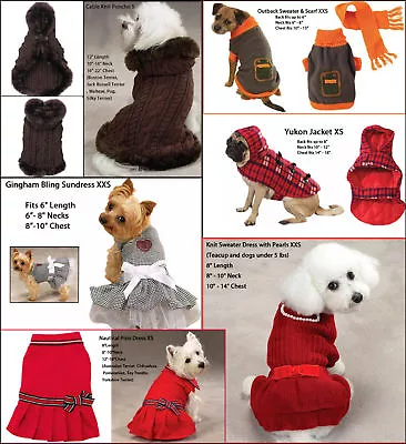 NWT Zack And  Zoey Dog Dress - Jacket - Poncho- Sweater • $9.99