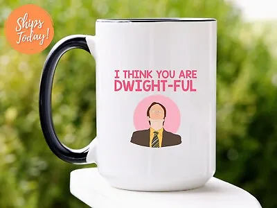 Dwight Schrute Mug The Office Coffee Mug Gift For V-day The Office Valentines • $29.99