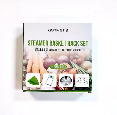 Steamer Basket Rack Set Compatible W/ Instant Pot 5/6/8 Quart Pressure Cooker • $18.90