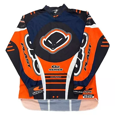 Ufo Plast Motorcross Jersey G2 Series Enduro Multicoloured T-Shirt Mens Medium • £19.99