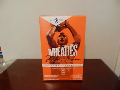 Michael Jordan  The Legend  Wheaties 100 Years Of Champions Empty Cereal Box • $5.99