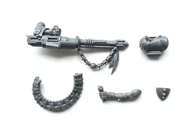 Warhammer 40K Necromunda House Escher Sisters Heavy Stubber & Arms • £8.50