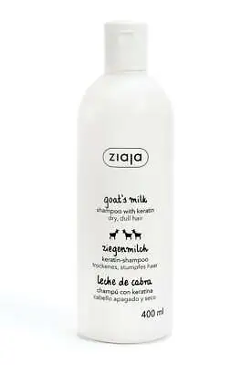 Ziaja Goats Milk Shampoo 400Ml OFFICIAL UK • £7.64