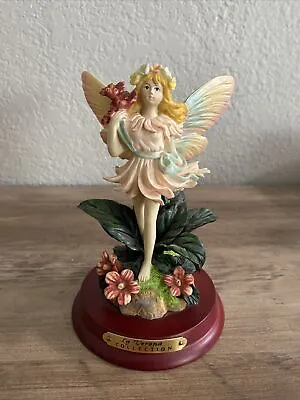 Vintage  La Verona Collection Fairy On Rock With Rainbow Colored Wings GA96 • $21