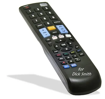 Remote Control For DICK SMITH TV Model GE-6606 • $35.95