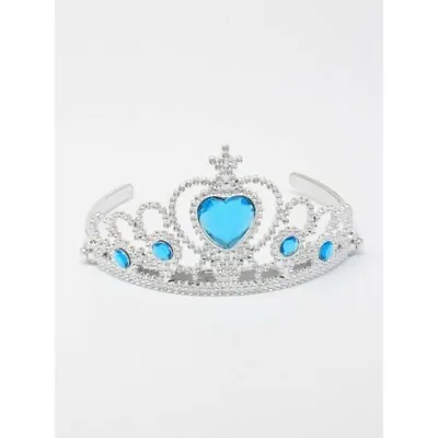 ELSA Frozen Princess BLUE DIAMONDS Crown TIARA WITH GRIPPERS Dressing Up UK • $12.65