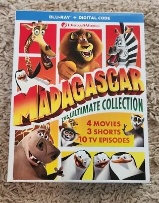 Madagascar Ultimate Collection (Blu-ray 5-Disc Set) No Digital • $9.99