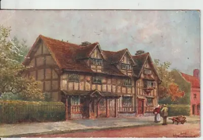 Stratford On Avon - Shakespeare's Birthplace ( W.w.quatremain) Colour Postcard • £1.25