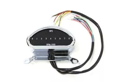 Vtwin Digital Mini Chrome Speedometer Tachometer Harley XL FXD FXDWG FXR FXRS • $272.95