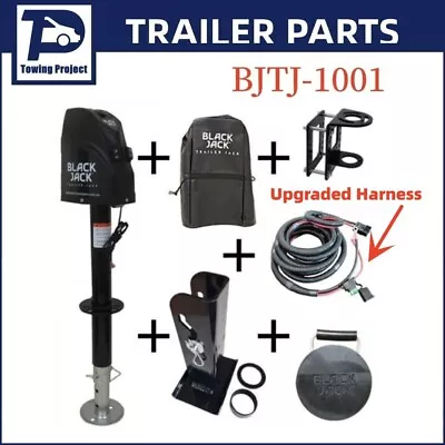 Black Jack Electric Caravan Jack 1600kg Trailer Jack Wiring Harness BJTJ-1001 • $585