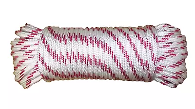 3/8  (10mm) X 85' Sail/Halyard Line Double Braid Polyester Sheets Boat Rope • $45.50