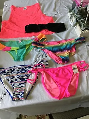 Pink Victoria's Secret Bikini Lot (6) Size Small • $34.99