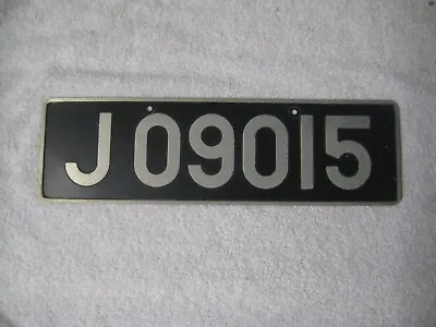 US FORCES IN ICELAND 1960s FOR ICELANDIC CIVIL STAFF # J 09015 (1) LICENSE PLATE • $149.99