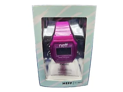 NEFF Flava Surf Digital Watch Unisex 36mm Alarm Chronograph New Old Stock 90's  • $34